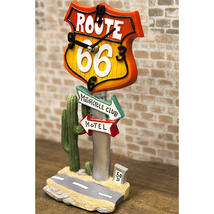 オールディーズ テーブル クロック★RT66★【置時計】ROUTE66_画像2