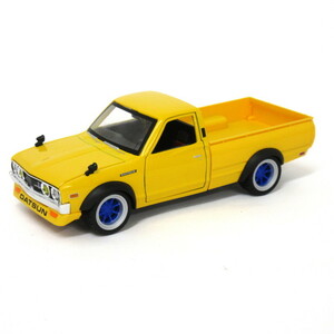 1:24 TOKYO MOD 1973 Datsun 620 Pick up Yellow ミニカー【Maisto】ダイキャストカー