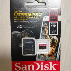 【新品】SanDisk☆microSD 256GB☆Extream PRO