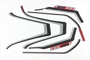 【NEW】ＣＢＸ４００Ｆ２型 ラインステッカーセット（赤/白用)(品番ST053)