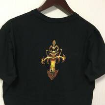 希少モデル 90s ヴィンテージ古着 Leepipes リーパイプス Tシャツ メンズLサイズ スカル ビックロゴ ストリート　【YP-2769】_画像7