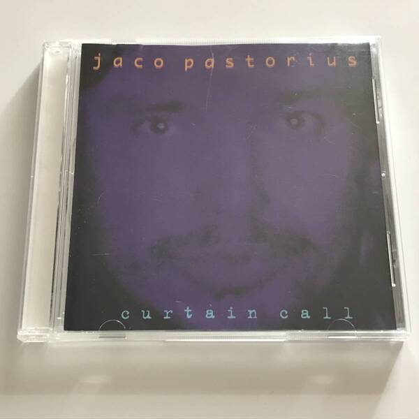 中古CD ジャコ・パストリアス Jaco Pastorius Curtain Call カーテン・コール Brian Melvin Jon Davis 1986年録音 Anansi Records AHR-2001