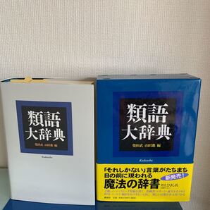類語大辞典 柴田武・山田進編 講談社 2002年12月18日第2刷発行 1664ページ 函、ハードカバー 定価:6,500円+税