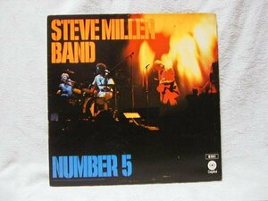 Steve MILLER BAND★Number 5 UK Capitol オリジナル