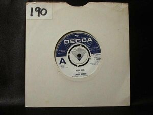 ７インチ★Savoy BROWN★Poor Girl UK Decca オリジナル