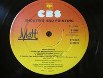 MOTT★Shouting & Pointing UK CBS オリジナル_画像3