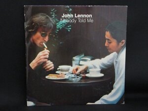 ７インチ★John LENNON★Nobody Told Me UK Polydor オリジナル