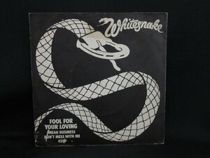 EP★WHITESNAKE★FOOL FOR YOUR LOVING UK United Artists オリジナル