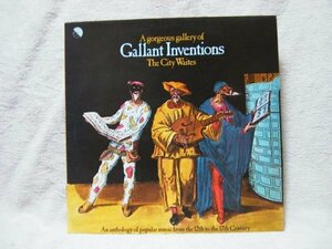 CITY WAITES★A Georgeous Gallery Of Gallant Inventions UK EMI オリジナル