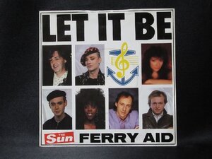 ７インチ★Paul McCartney (Ferry Aid)★Let It Be UK The SUN オリジナル