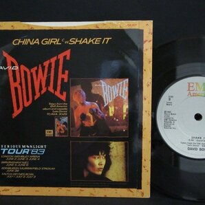 ７インチ★David BOWIE★China Girl/Shake It UK EMI オリジナルの画像2