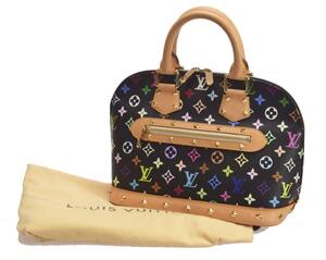 [ б/у прекрасный товар ] LOUIS VUITTON Louis Vuitton aruma заклепки . сверху . ручная сумочка женский многоцветный M92646 [204-220304-334-ICN]