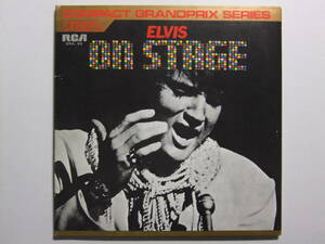 ☆☆V-5030★ レコード エルヴィス・プレスリー ELVIS ON STAGE グランプリプレスリーオンステージ ★7インチEPレコード☆☆