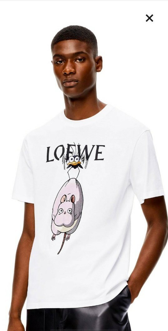 恵みの時 『LOEWE』ロエベ (M) ジブリコラボTシャツ /千と千尋の神隠し