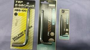 アレンレンチ　10㎜、8㎜、3㎜、3本セット　ボールレンチ（斜め締めが出来ます）　六角レンチ　送料無料　