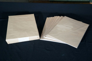 [ Fukuoka ]AR1593* long-term storage * craft paper (A3)975 sheets insertion *SAKAE Technica ru paper * Special thickness .5mm eyes *120g/.* Brown * whole surface person eye 