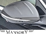 【M's】W223 ベンツ Sクラス 前期 (2021y-) MANSORY 左H用 ドアミラーカバー Type-1 ／／ カーボン マンソリー エアロ パーツ 223-522-751