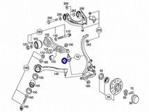 【M's】W220 ベンツ Sクラス ロアアーム ボールジョイント 1個／／S280 S320 S350 S430 S500 S600 S55AMG S65AMG 211-330-0435 2113300435_画像2