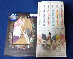 Blu-ray 魔法少女まどか☆マギカ 全6巻 + 叛逆の物語 (新品) セット BD まどマギ 映画 アニメ ブルーレイ 完全生産限定版