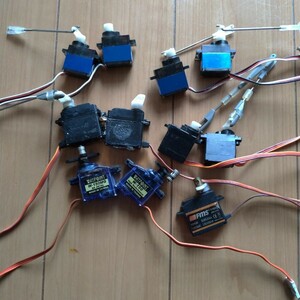 サーボモータ ラジコン飛行機 11個 まとめ売 ジャンク