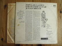 オリジナル / Julian Bream / ジュリアンブリーム / Popular Classics For Spanish Guitar / RCA Victor / RB 6593 / UK盤_画像2