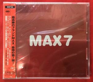 CD MAX7 SICP-50 未開封品 当時モノ 希少　C77