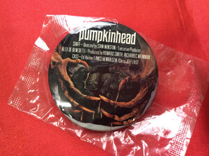 Pumpkinhead パンプキンヘッド 洋画 缶バッジ 非売品 当時モノ 希少　A1140