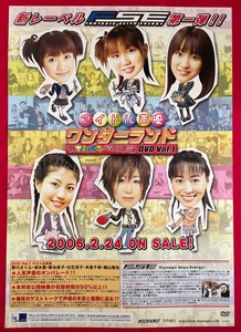 B2サイズポスター FSE アキハバラ情報局 DVD Vol.1 発売告知用 非売品 当時モノ 希少　B3379