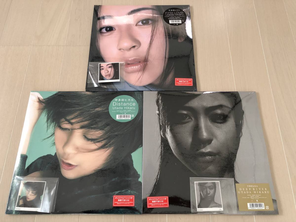 未使用品 宇多田ヒカル アナログLP Distance 新品 未開封シールド