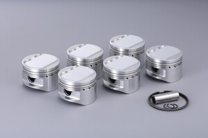 【TOMEI/東名】 PISTON FORGED PISTON KIT RB25DET NEO6 87.0mm NISSAN RB25DET 鍛造ピストンキット [1114870112]