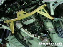 【LAILE/レイル】 Beatrush フロントパフォーマンスバー スバル インプレッサ WRX STi GVB/GRB [S86020PB-F]_画像2