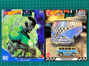 ホットウィール POP CULTURE KOOL KOMBI｜VOLKSWAGEN DELUXE STATION WAGON クールコンビ ステーション ワゴン BOULEVARD ブールバード