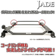 オペル ザフィーラ XM180用 シートレール 右席 レカロ セミバケ リクライニング用 TREND-J JJ JC STYLE-J JJ JC SPORTS-J JJ JC_画像6