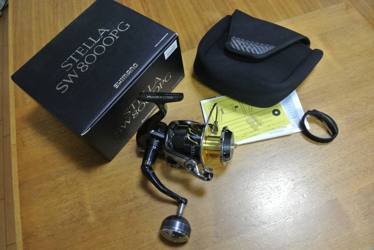 ☆定番人気☆ ♪♪超美品 シマノ 13 ステラ SW 8000PG 日本製 ☆定番人気☆ ♪♪超美品 シマノ 13 ステラ SW 8000PG 日本製