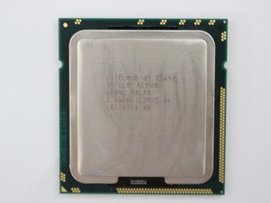 インテル Xeon プロセッサー E5640 12M キャッシュ 2.66 GHz 4コア SLBVC