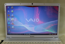 ジャンク品ノートパソコン SONY VAIO VPCEB2AFJ Windows10 COREi5 4GB 500GB 15.5inchワイド HD blu-ray・Bluetooth・カメラ テンキー OS有_画像3