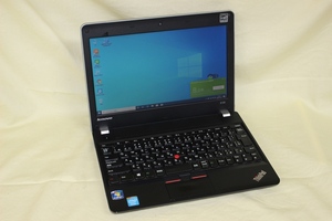 中古品 11.6inchノートパソコン lenovo ThinkPad E130 Windows10 Celeron メモリ4GB HDD250GB HD カメラ内蔵 OSあり 代引き可