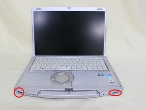 ジャンク品 ノートパソコン Panasonic モバイル CF-F9 Core i5-560M 2.66GHz メモリ 2GB マルチ WI-FI
