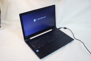 ジャンク品 15.6inchノートパソコン 東芝dynabookSatellite B35/R PB35RNAD423AD81 Celeron 4GB　HDD無 HD 起動確認済み 代引き可