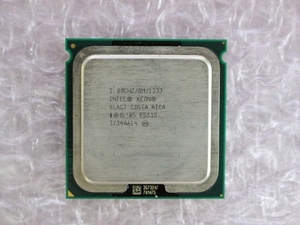インテル Xeon プロセッサー E5335 8M キャッシュ 2.00 GHz 1333 MHz FSB SLAC7 5個セット