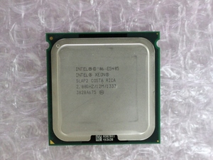 インテル Xeon プロセッサー E5405 12M キャッシュ 2.00 GHz 1333 MHz FSB SLAP2