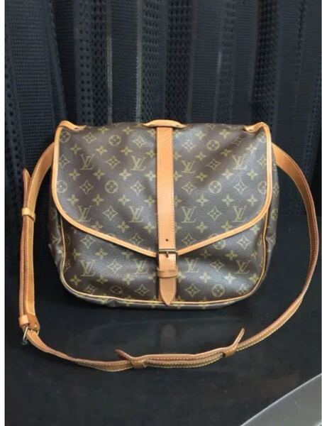 LOUIS VUITTON ルイヴィトン モノグラム ソミュール35 正規品 美品