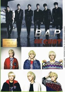 B.A.P ミニ写真集　ステッカー付 001