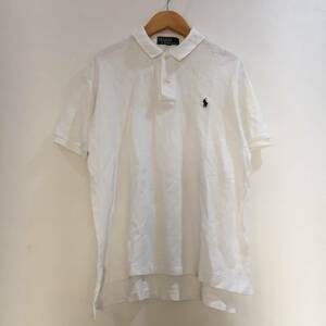 RALPH LAUREN/ラルフローレン キッズ 170サイズ ポロシャツ 半袖 襟 白 胸元
