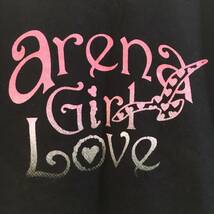 ネコポス対応★Arena Girls LOVE レディース Mサイズ Tシャツ 半袖 スイムウェア 前面プリント_画像3