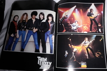 THIN LIZZY/シン・リジィ/1983年/パンフレット/JAPAN TOUR/Sayonara Tour/サヨナラ・ツアー/来日公演/古本_画像4