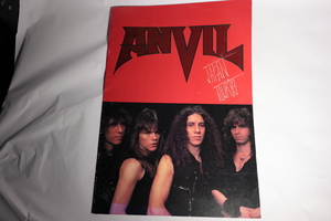 ANVIL/アンヴィル/1983年/パンフレット/JAPAN TOUR/来日公演/古本/program