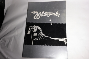 WHITESNAKE/ホワイトスネイク/1981年/パンフレット/JAPAN TOUR/来日公演/古本/program