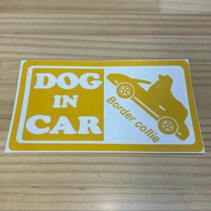 DOG IN CAR 01 コリー ステッカー アウトレット194 #oFUMI #ボーダーコリー