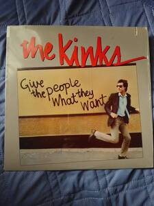 Kinks [Give the People What they Want]　キンクス/ギヴ・ザ・ピープル～　USオリジナル　シュリンク　カット盤